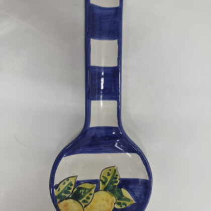 Poggiamestolo piccolo linea Capri 1 righe blu