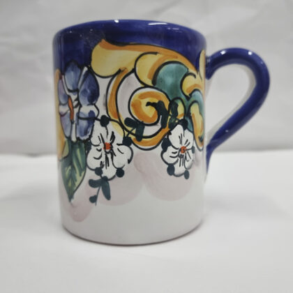 Tazza mug linea Amalfi fondo blu